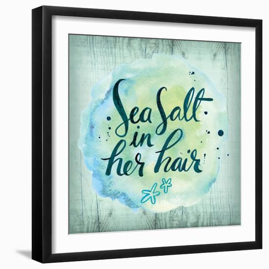 Sea Hair-Ashley Sta Teresa-Framed Art Print