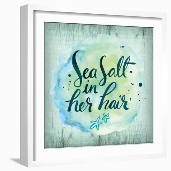 Sea Hair-Ashley Sta Teresa-Framed Art Print