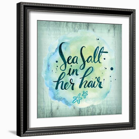 Sea Hair-Ashley Sta Teresa-Framed Art Print