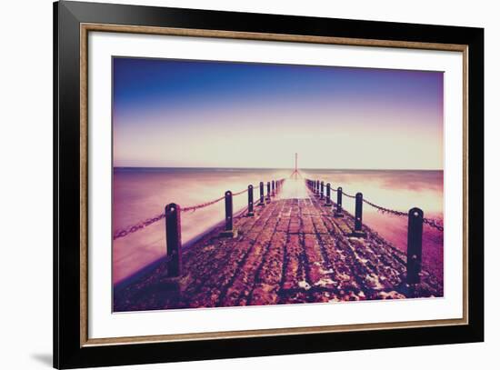 Sea Horizon-Joseph Eta-Framed Giclee Print