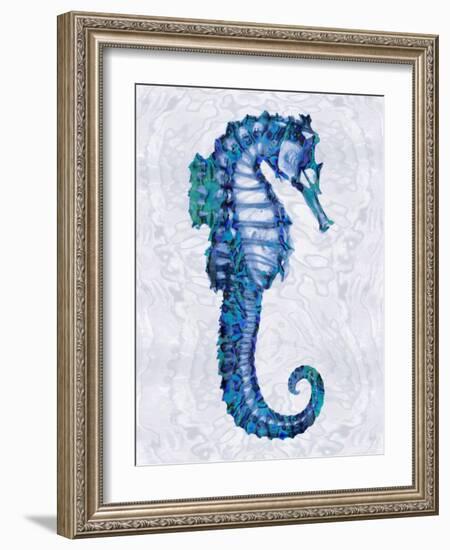 Sea Horse II-Melonie Miller-Framed Art Print