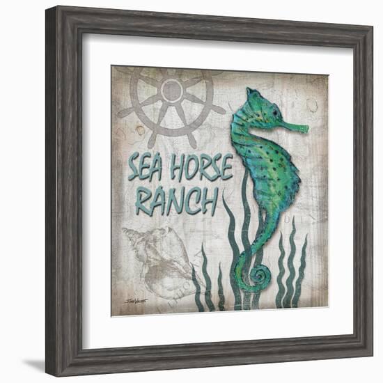 Sea Horse Ranch-Todd Williams-Framed Art Print