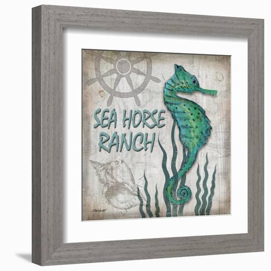 Sea Horse Ranch-Todd Williams-Framed Art Print