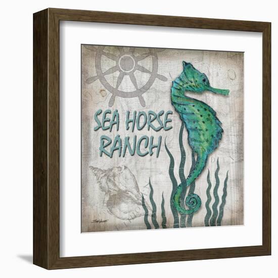 Sea Horse Ranch-Todd Williams-Framed Art Print