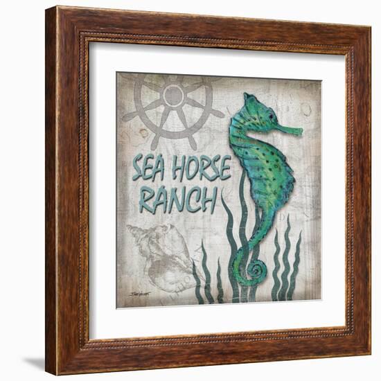 Sea Horse Ranch-Todd Williams-Framed Art Print