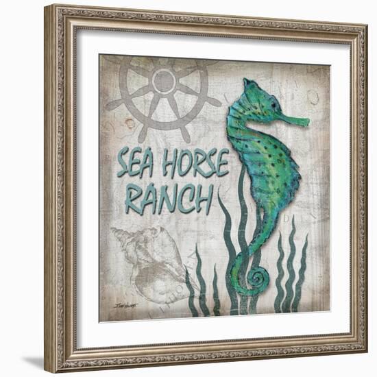 Sea Horse Ranch-Todd Williams-Framed Art Print
