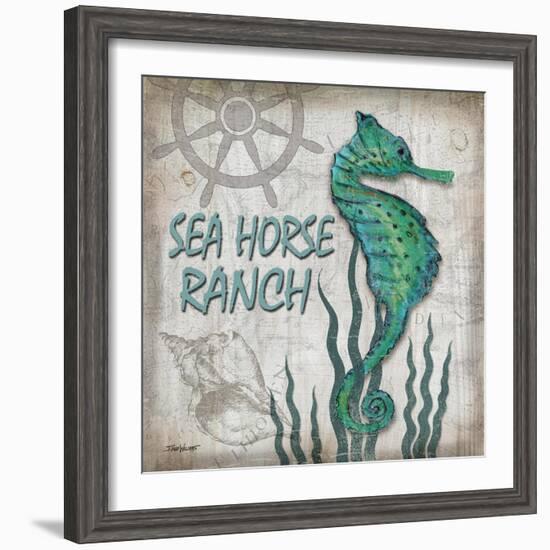 Sea Horse Ranch-Todd Williams-Framed Art Print