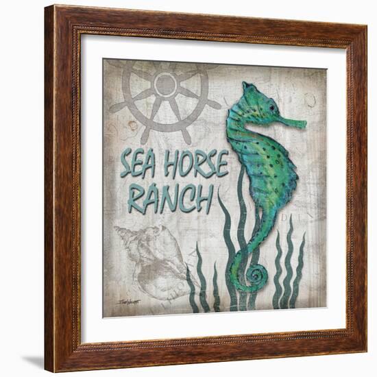 Sea Horse Ranch-Todd Williams-Framed Art Print