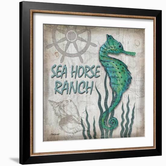 Sea Horse Ranch-Todd Williams-Framed Art Print