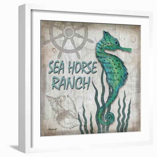 Sea Horse Ranch-Todd Williams-Framed Art Print