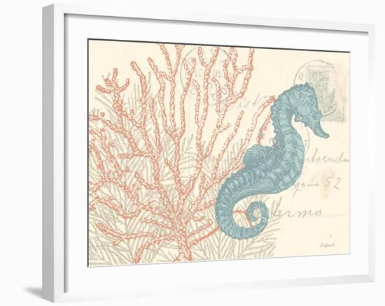 Sea Horse-N. Harbick-Framed Art Print