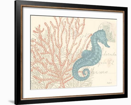 Sea Horse-N. Harbick-Framed Art Print