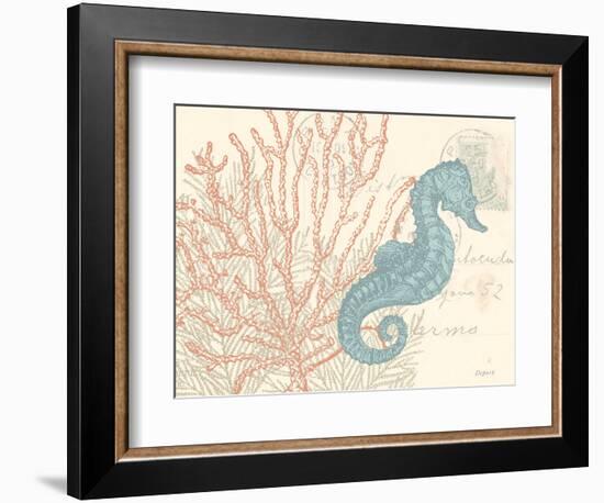 Sea Horse-N. Harbick-Framed Art Print