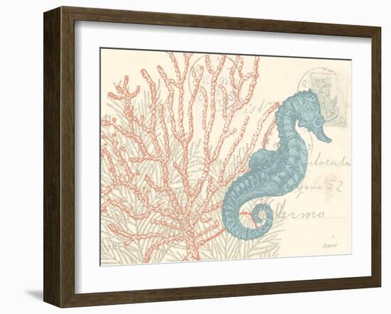 Sea Horse-N. Harbick-Framed Art Print
