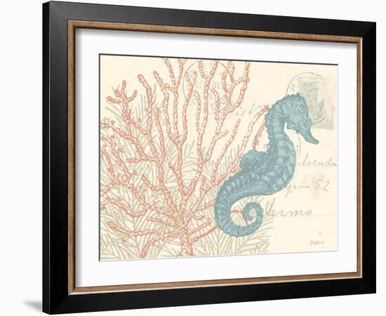 Sea Horse-N. Harbick-Framed Art Print