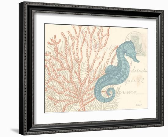 Sea Horse-N. Harbick-Framed Art Print