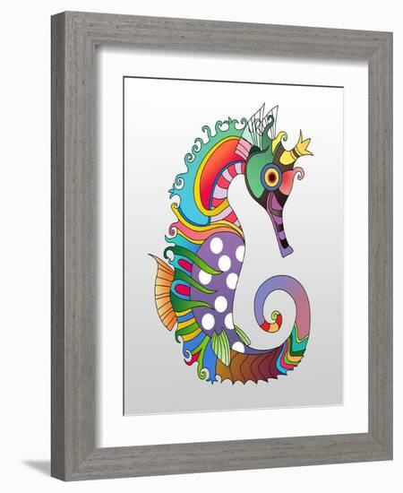 Sea Horses-Mark Ashkenazi-Framed Giclee Print