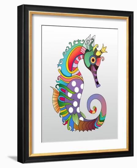 Sea Horses-Mark Ashkenazi-Framed Giclee Print