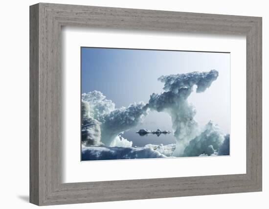 Sea Ice, Nunavut Territory, Canada-Paul Souders-Framed Photographic Print