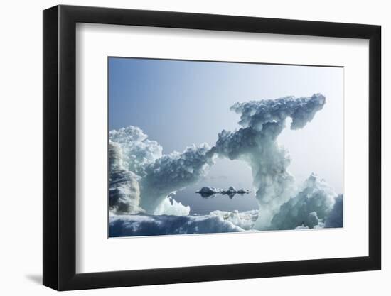 Sea Ice, Nunavut Territory, Canada-Paul Souders-Framed Photographic Print