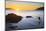 Sea Kayaker at Vendovi Island, San Juan Islands, Washington-Gary Luhm-Mounted Photographic Print