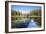 Sea Kayaking Jackson Lake In Grand Teton National Park, WY-Justin Bailie-Framed Photographic Print