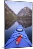 Sea Kayaking Jackson Lake In Grand Teton National Park, WY-Justin Bailie-Mounted Photographic Print