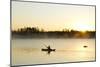 Sea Kayaking Jackson Lake In Grand Teton National Park, WY-Justin Bailie-Mounted Photographic Print