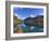 Sea Kayaking on Bowman Lake in Autumn in Glacier National Park, Montana, Usa-Chuck Haney-Framed Photographic Print