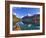 Sea Kayaking on Bowman Lake in Autumn in Glacier National Park, Montana, Usa-Chuck Haney-Framed Photographic Print