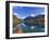 Sea Kayaking on Bowman Lake in Autumn in Glacier National Park, Montana, Usa-Chuck Haney-Framed Photographic Print