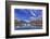 Sea Kayaking on Bowman Lake in Autumn in Glacier National Park, Montana, USA-Chuck Haney-Framed Photographic Print