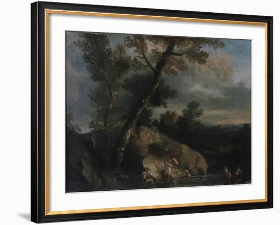 Sea Landscape with Robbers-Salvatore Rosa-Framed Giclee Print