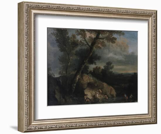 Sea Landscape with Robbers-Salvatore Rosa-Framed Giclee Print