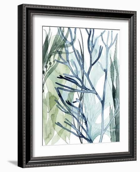 Sea Leaves II-Grace Popp-Framed Art Print