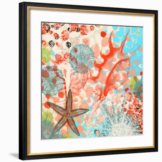 Sea Life Activity-Yashna-Framed Art Print