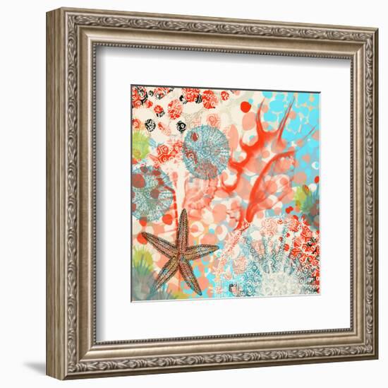 Sea Life Activity-Yashna-Framed Art Print