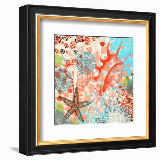 Sea Life Activity-Yashna-Framed Art Print