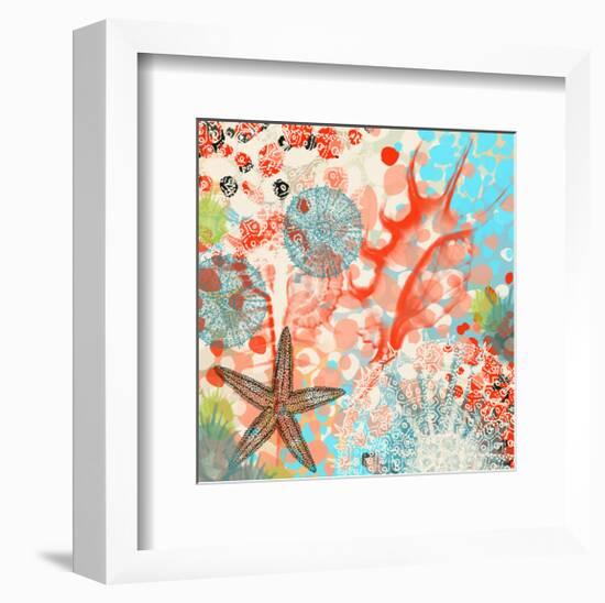 Sea Life Activity-Yashna-Framed Art Print