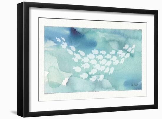 Sea Life II-Lisa Audit-Framed Art Print