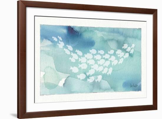 Sea Life II-Lisa Audit-Framed Art Print