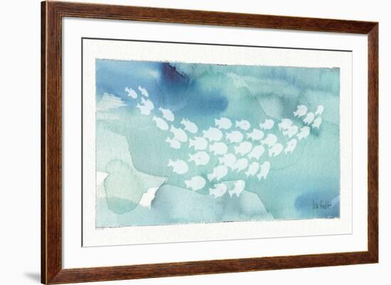 Sea Life II-Lisa Audit-Framed Art Print