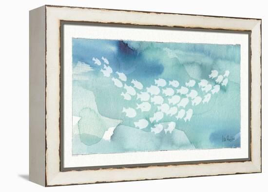 Sea Life II-Lisa Audit-Framed Stretched Canvas