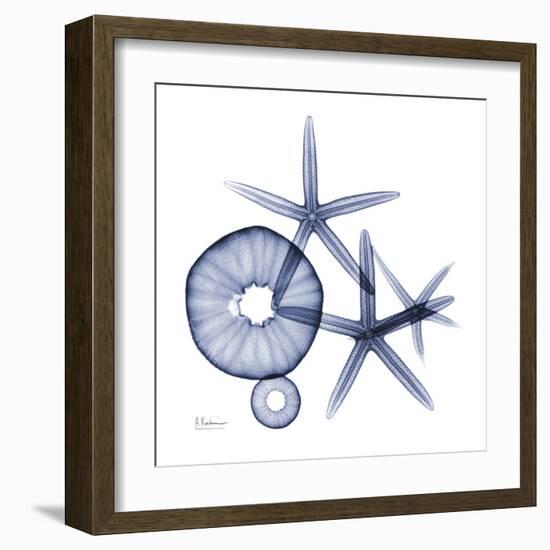 Sea Life in Blue II-Albert Koetsier-Framed Art Print