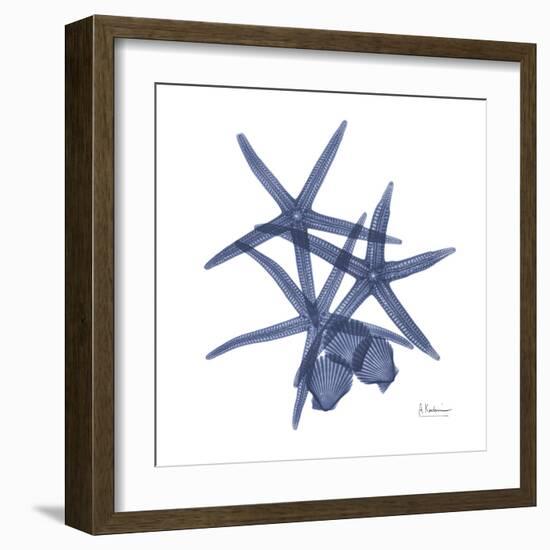 Sea Life in Blue-Albert Koetsier-Framed Art Print