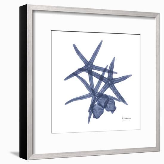 Sea Life in Blue-Albert Koetsier-Framed Art Print