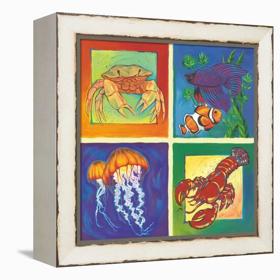 Sea Life Panel I-Scott Westmoreland-Framed Stretched Canvas