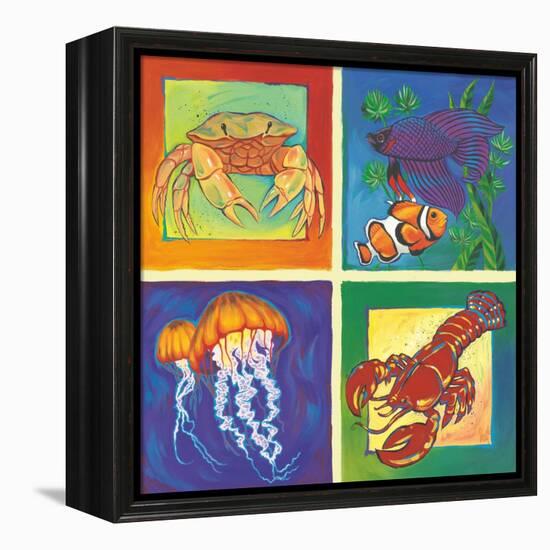 Sea Life Panel I-Scott Westmoreland-Framed Stretched Canvas