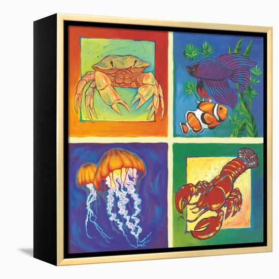 Sea Life Panel I-Scott Westmoreland-Framed Stretched Canvas