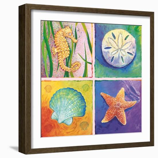 Sea Life Panel II-Scott Westmoreland-Framed Art Print